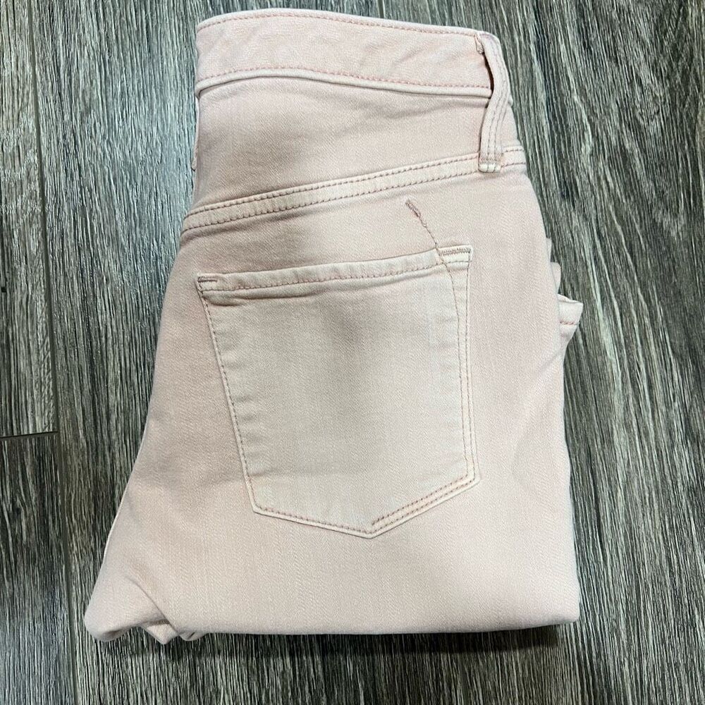 🏈 Massimo Pink High Rise Jegging Crop 6/28R